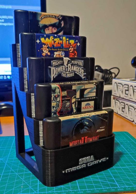 Sega Mega Drive Cartridge Holder