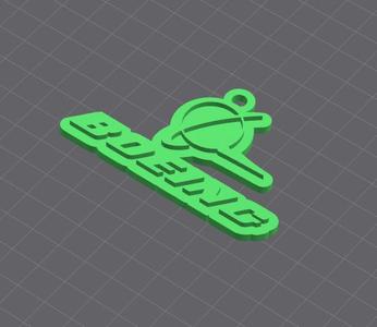 Boeing Keychain