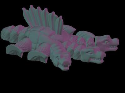 Tricephalon (Articulado) - Miniatura