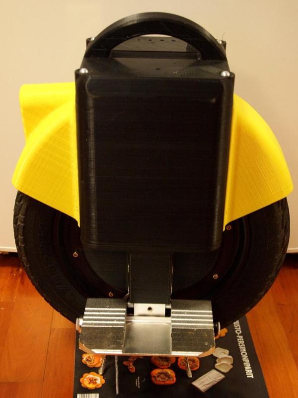 Fender for 3D-printed Electric Unicycle E14S