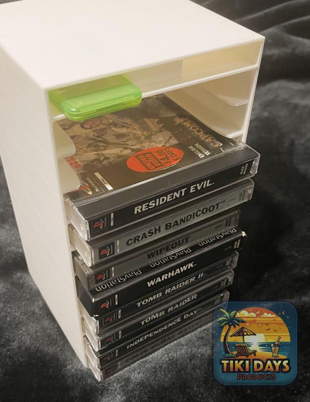 Playstation One Title Storage Box v1.1