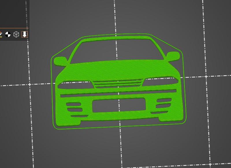 Nissan Skyline R32 toothpaste squeezer