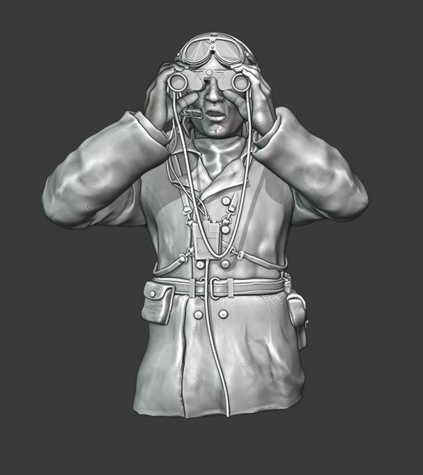 ITALIAN ARMY TANK COMMANDER 1960/1970 (M47 PATTON, M113, M60A1)