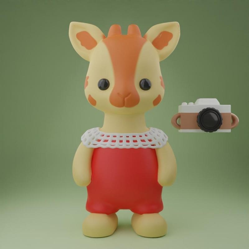 Sylvanian child giraffe