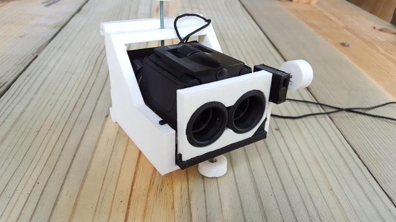 Binocular mount for Samsung Galaxy 6