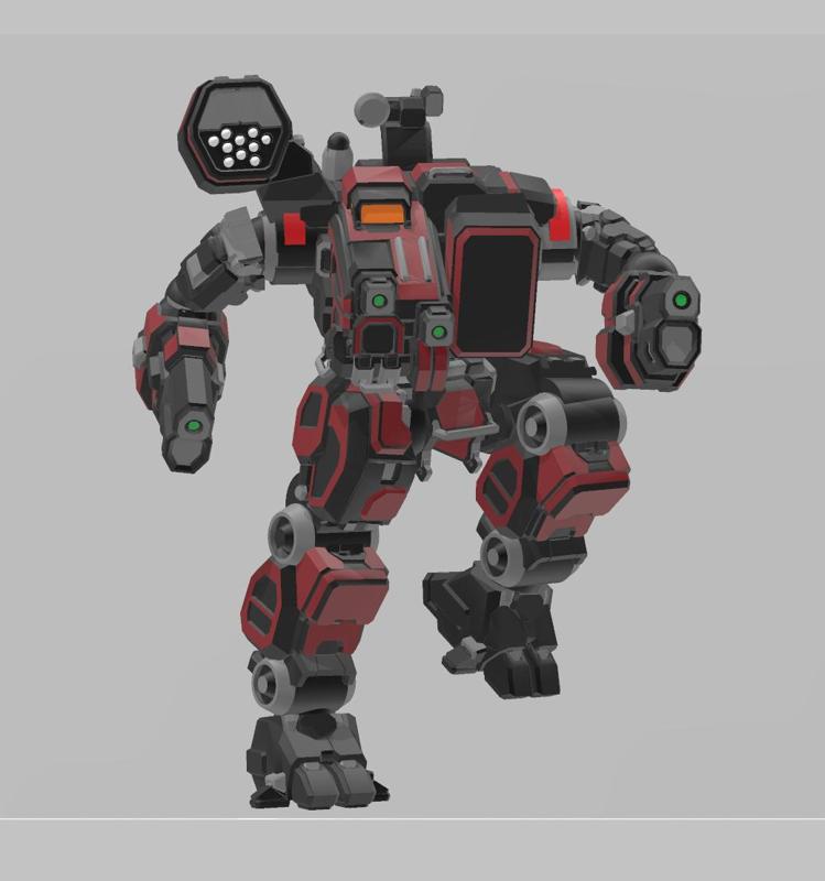 American Mecha Demonspawn new poses