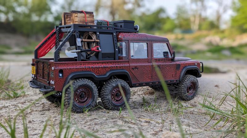 Rack loading area - Roof rack BRX02 D110 6x6 & Series III 109
