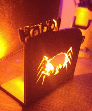 Halloween! Tea light spider spooky spider shadow maker (easy print, no supports)
