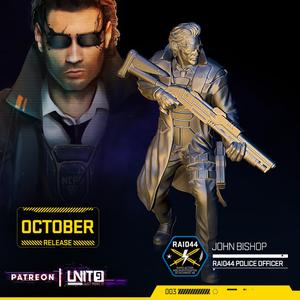 Cyberpunk - John Bishop - RAID44 police squad