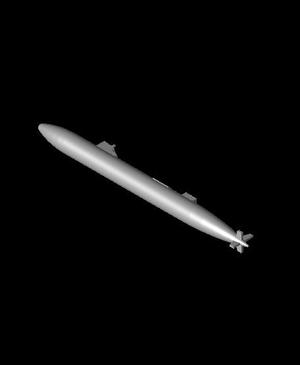1/350 Scale SSN 711 USS San Francisco Moored Training Ship (MTS).stl