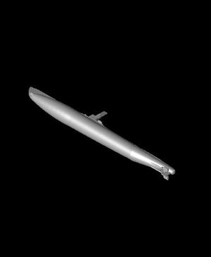 1/350 Scale SS 182 USS Salmon-class .stl