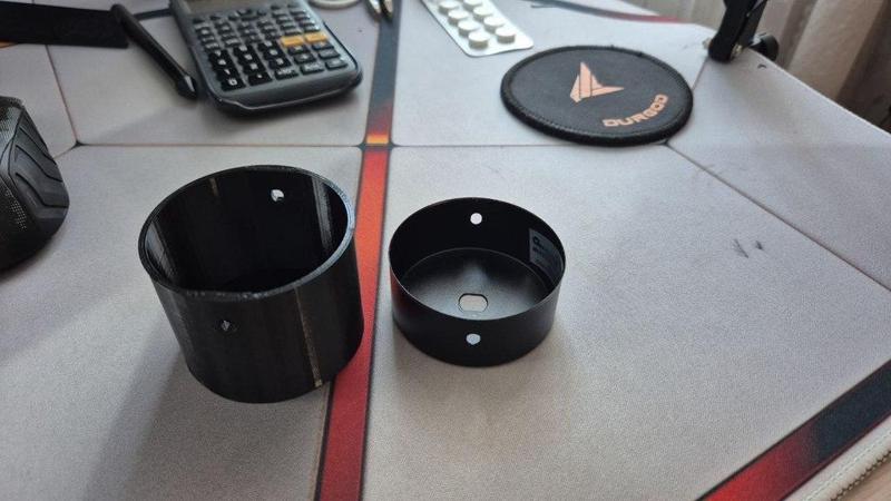 gx53 imex spotlight case part for zigbee relay. корпус к светильнику увеличенный под зигби реле