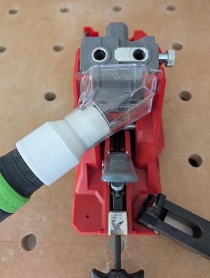 Armor tool pocket hole festool vacuum adapter