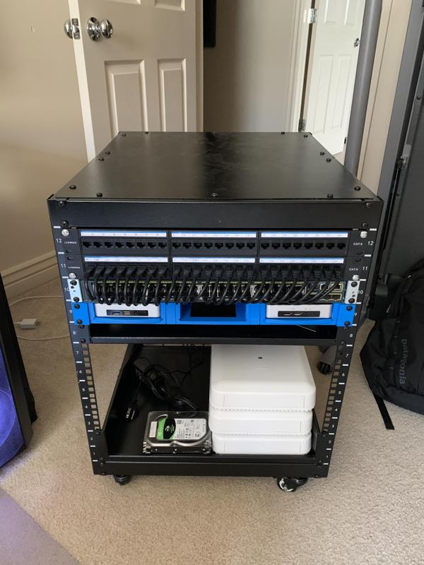 3 Bay Intel NUC Rack