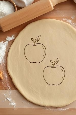 Apple Cookie Cutter, Biscuit Cutter