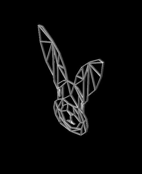 rabbit 2wallart.3mf