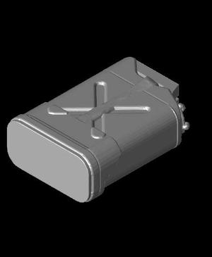 1/48 Scale Jerry Can Stored.stl