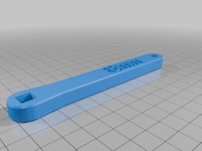 Parametric Lathe Wrench