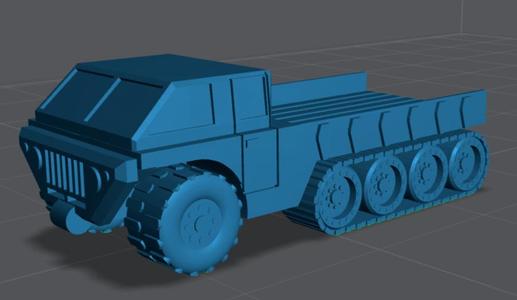 Half Track Cargo Carrier