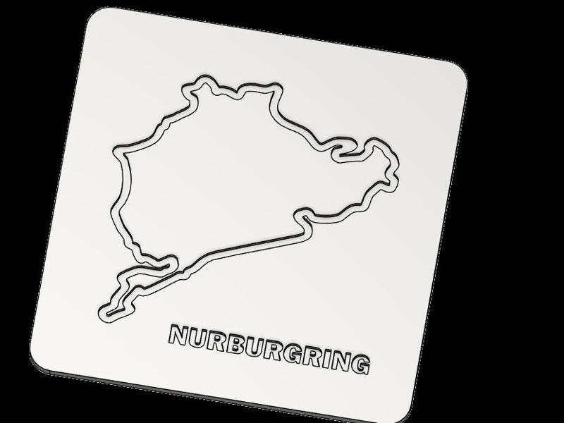 Nurburgring Drinks Coaster