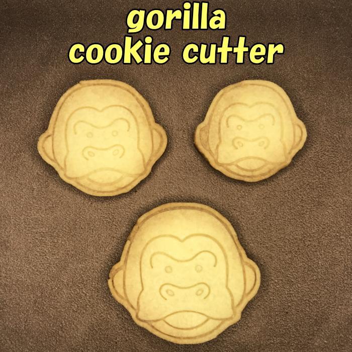 gorilla cookie cutter