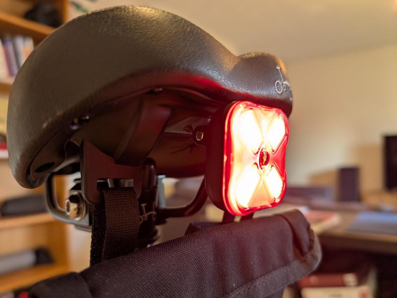 Brompton Rear Light Mount for Ravemen (e.g., CL05 or CL06)