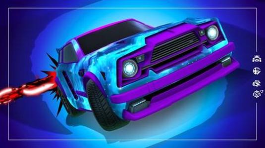 Rocket League FENNEC car fall