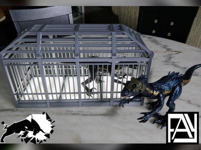 Indoraptor Cage - Jurassic world toy