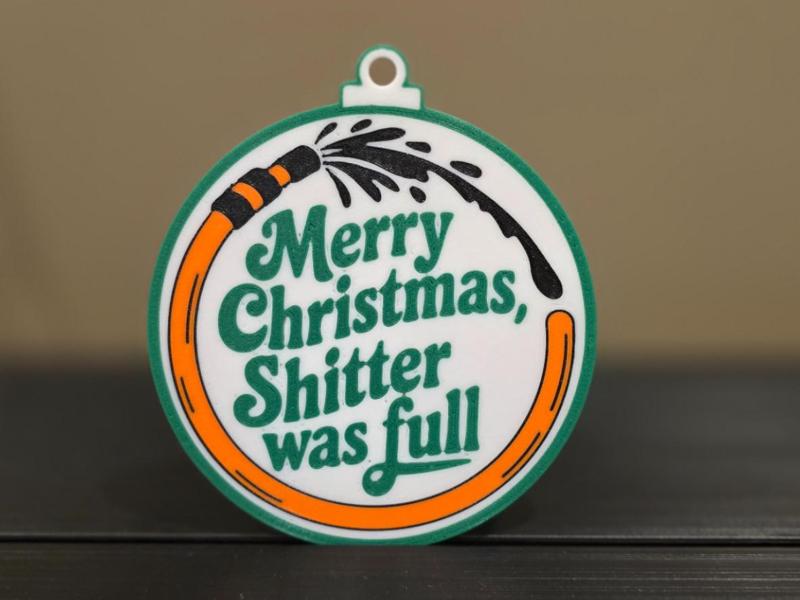 Christmas Vacation ($^!tter was full #3) Ornament