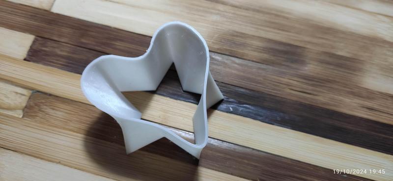 cookie cutter double side heart-star