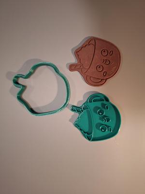 Hot chocolate cookie cutter