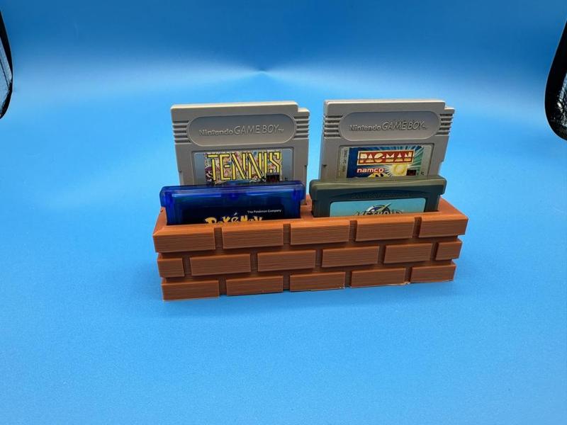 Game Boy + Game Boy Advance Game Cartridge Holder