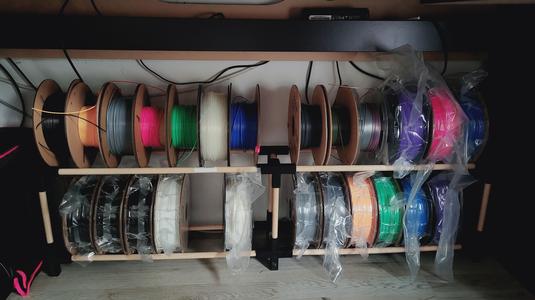 Filament Spulen Regal