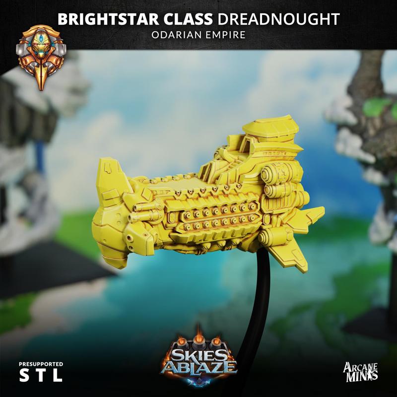 Brightstar Class Dreadnought - Odarian Empire