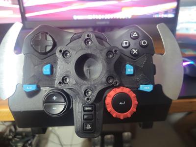 Racing Wheel Adapter for G29/G920/G923 – With Intergrated Button Faceplate