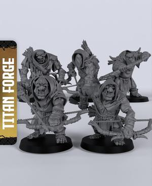 Orc Scouts - With Free Dragon  - 5e DnD Inspired for RPG and Wargamers