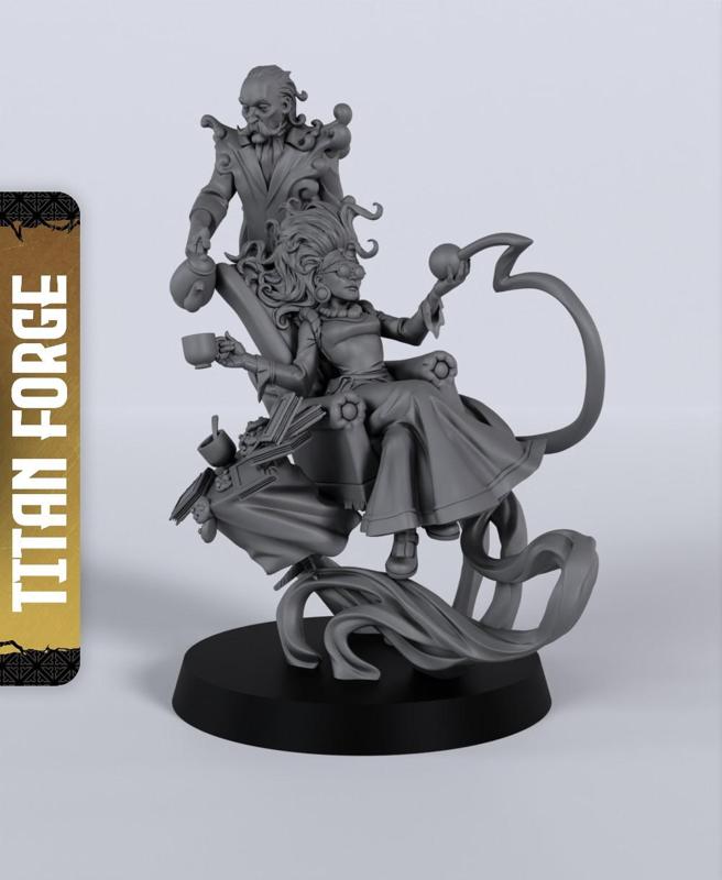 Witch Wizard - With Free Dragon  - 5e DnD Inspired for RPG and Wargamers