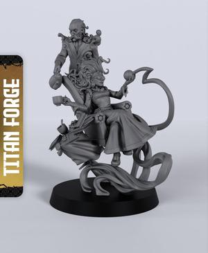 Witch Wizard - With Free Dragon  - 5e DnD Inspired for RPG and Wargamers