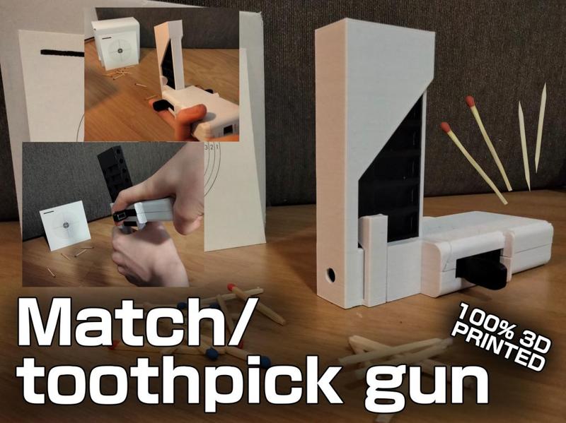 Match / Toothpick Gun