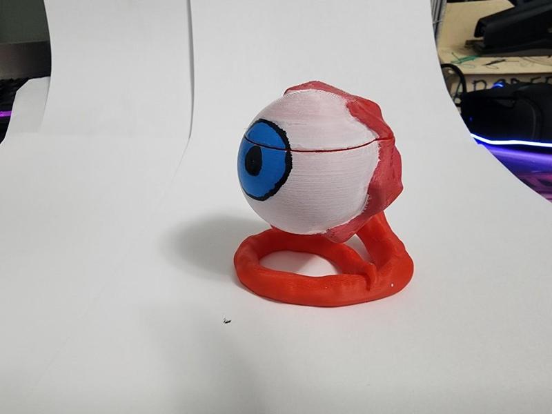 eyeball candy holder / storage container