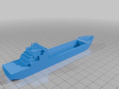 Open Hull Dumping Ship