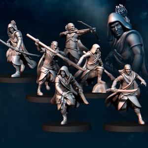 6x Wandering Bloody Elf | Bloody Elves | Davale Games | Fantasy