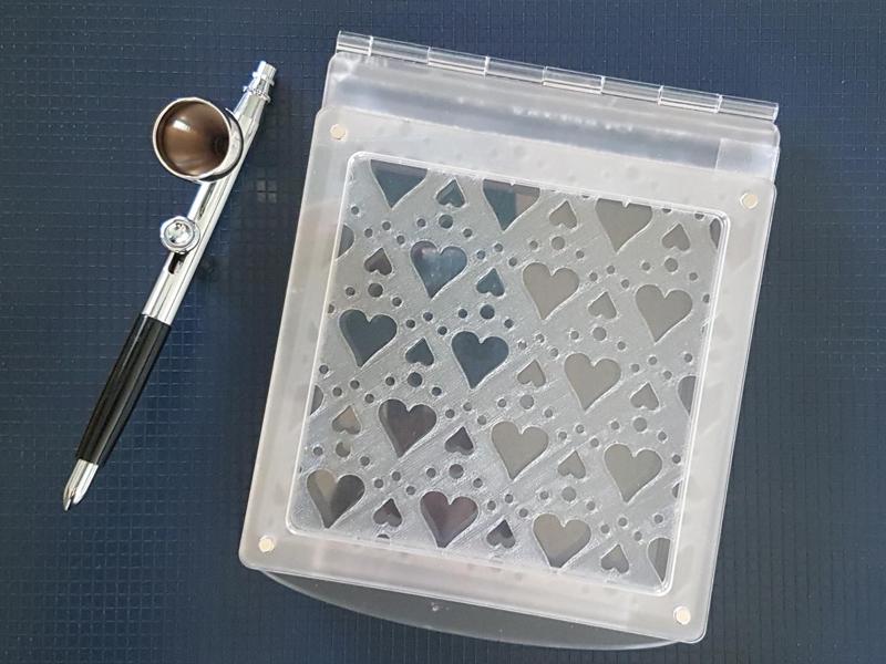 Cookie Stencil - Hearts 