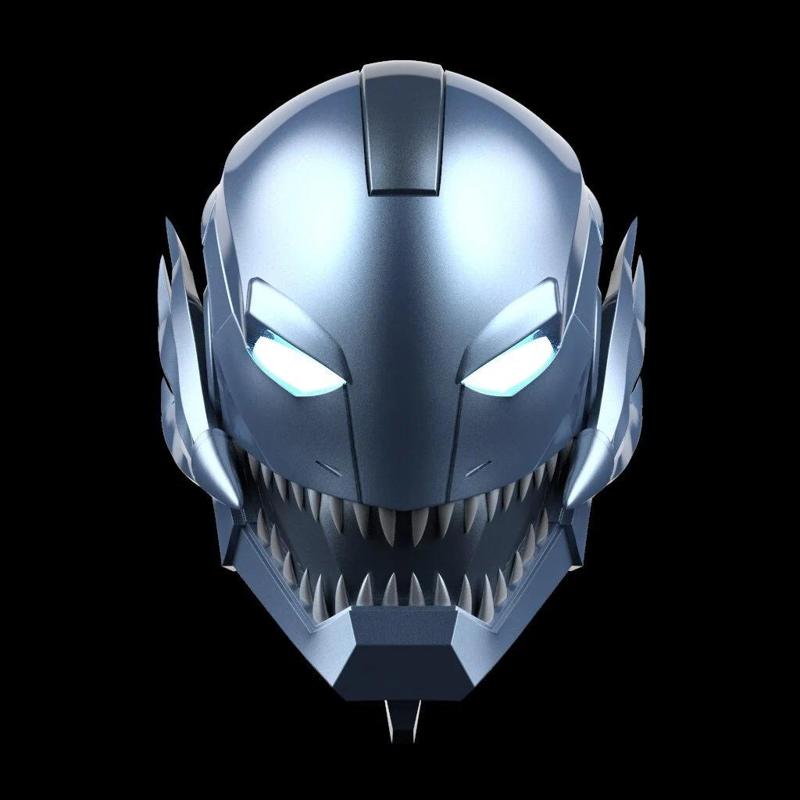 Iron Dragon Helmet 3D Printer File STL