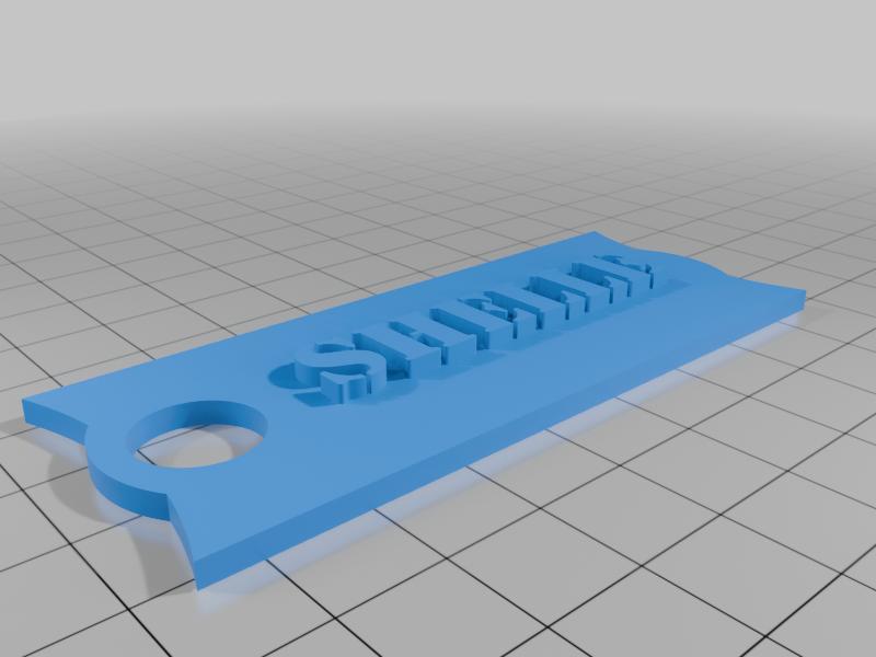 Stanley Cup Name Tag Shelle