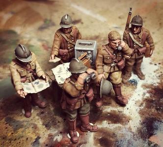 28mm french HQ