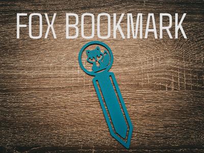 Bookmark - Cute fox