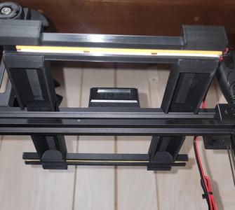 Top rail light bar for Ender 3-, others