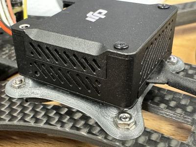 DJI O3 air unit mount - 30x30 to 25.5x25.5 stack adapter