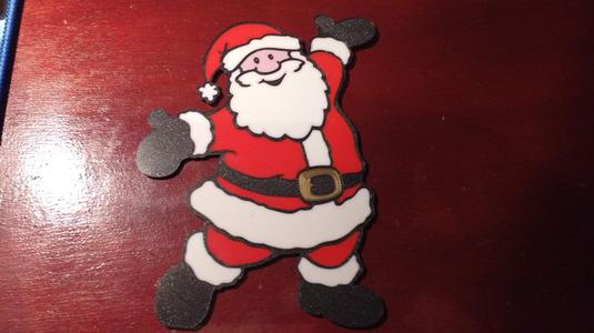 Santa Claus 5 color Refrigerator Magnet for MMU